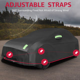 2020-2023 Tesla Model Y Car Cover - All-Weather UV Protection with Charge Port & Mesh Vents | BASENOR, view 6