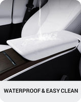 2021-2026 Tesla Model S & Model X Console Cover Upgraded - TPE Non-Slip | BASENOR, view 4