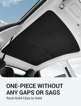 2020-2024 Tesla Model Y Glass Roof Sunshade - Nano Ice Crystal Upgraded | BASENOR, view 5