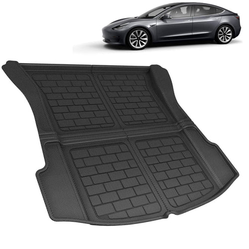 BASENOR BASENO 3D Cargo Liner Rear Trunk Mat for 2016-2023 Tesla Model 3