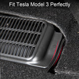 BASENOR Backseat Air Vent Cover (Set of 2) for Tesla Model 3, view 3