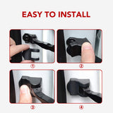 Basenor Door Lock Cover (Set of 8) for Tesla Model 3 Model Y, view 5