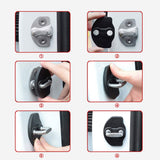 Basenor Door Lock Cover (Set of 8) for Tesla Model 3 Model Y, view 6