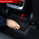 2017-2023 Tesla Model 3 Rear Console Organizer - Trash Can with Lid | BASENOR, view 6