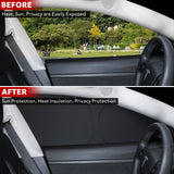 BASENOR Side Windows Sunshades  (Set of 6) for 2016-2023 Tesla Model 3, view 2