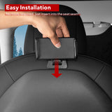 2026 Tesla Model 3/Y/S/X Tablet Holder - 360 Adjustable Headrest Mount | BASENOR, view 3