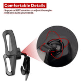 2026 Tesla Model 3/Y/S/X Tablet Holder - 360 Adjustable Headrest Mount | BASENOR, view 4