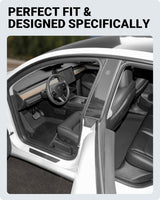 BASENOR Floor Mats Full Set (for 5 seat) for Tesla Model Y, view 3