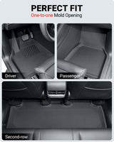 BASENOR Floor Mats for 2020-2023 Tesla Model Y, view 4
