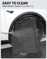 BASENOR Floor Mats for 2020-2023 Tesla Model Y, view 6