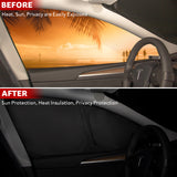 BASENOR Side Windows Rear Windshield Sunshades（Set of 7）for  Tesla Model Y, view 2