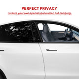 BASENOR Side Windows Rear Windshield Sunshades（Set of 7）for  Tesla Model Y, view 3