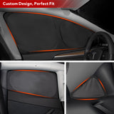 BASENOR Side Windows Rear Windshield Sunshades（Set of 7）for  Tesla Model Y, view 4