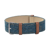 Boderry Watch Co. 20mm Denim NATO Watch Strap, view 3