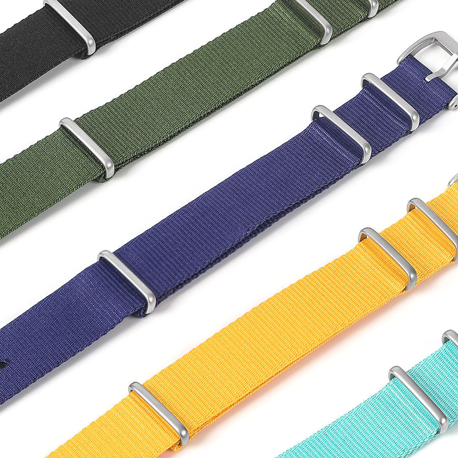 Boderry Watch Co. 20mm Seamless Nylon NATO Watch Strap