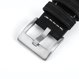Boderry Watch Co. 20mm Vintage Pilot Bund Leather Watch Strap, view 3
