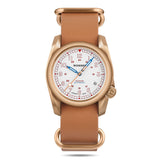 Boderry Watch Co. 22mm Wide Cowhide Strap(Gold Buckle)| Suitable for all watches with 22mm lug width, view 4
