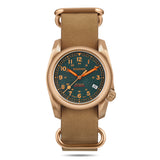 Boderry Watch Co. 22mm Wide Cowhide Strap(Gold Buckle)| Suitable for all watches with 22mm lug width, view 5