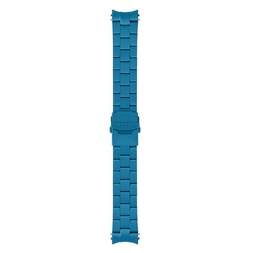 Boderry Watch Co. 3-link Blue Cerakote-Coated Titanium Bracelet | 22mm lug width,Fits only for Voyager Watch