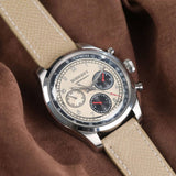 Boderry Watch Co. ASYMMETRY - Mechanical Chronograph with Domed Sapphire Crystal | Khaki, view 4