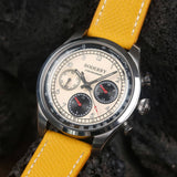 Boderry Watch Co. ASYMMETRY - Mechanical Chronograph with Domed Sapphire Crystal | Khaki, view 5