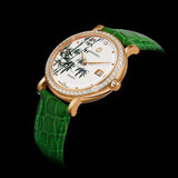 Boderry Watch Co. FLOWER - Swiss Quartz Movement Watch| Rose Gold & Bamboo, view 2