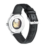 Boderry Watch Co. CLASSIC 40MM - Swiss Quartz Movement Watch | Silver & Grey Dial, view 4