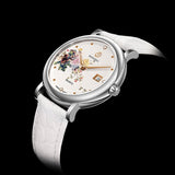 Boderry Watch Co. FLOWER - Swiss Quartz Movement Watch | Silver & Chrysanth, view 2