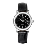 Boderry Watch Co. CLASSIC 32MM - Swiss Quartz Movement Watch | Silver & Black, view 2