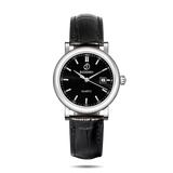 Boderry Watch Co. CLASSIC 32MM - Swiss Quartz Movement Watch | Silver & Black, view 3
