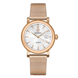Boderry Watch Co. CLASSIC 32MM - Swiss Quartz Movement Watch | Rose Gold & White, view 2