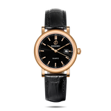 Boderry Watch Co. CLASSIC 32MM - Swiss Quartz Movement Watch | Rose Gold & Black, view 2