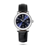 Boderry Watch Co. CLASSIC 32MM - Swiss Quartz Movement Watch | Silver & Blue, view 2