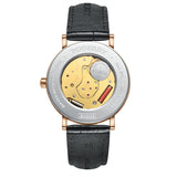 Boderry Watch Co. ELEGANT II - Swiss Quartz Movement Watch | Rose Gold Case & White Dial, view 5
