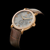 Boderry Watch Co. ELEGANT II - Swiss Quartz Movement Watch | Rose Gold Case & Grey Dial, view 2