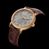 Boderry Watch Co. ELEGANT - Swiss Quartz Movement Watch | Rose Gold & Grey Dial, view 2