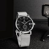 Boderry Watch Co. ELEGANT - Swiss Quartz Movement Watch | Black Dial, view 5