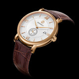 Boderry Watch Co. ELEGANT - Swiss Quartz Movement Watch| Rose Gold & White Dial, view 2