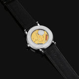Boderry Watch Co. ELEGANT - Swiss Quartz Movement Watch | Silver & White Dial, view 3