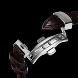 Boderry Watch Co. ELITE - Micro-rotor Automatic Watch | Silver Case & Green Dial, view 6