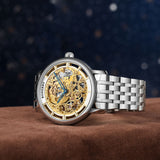 Boderry Watch Co. ELITE II - Engraved Micro-rotor Watch | Gold, view 3