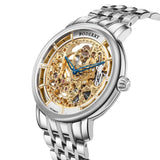 Boderry Watch Co. ELITE II - Engraved Micro-rotor Watch | Gold, view 4