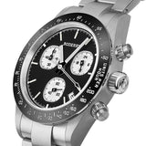 Boderry Watch Co. GOLDACE - 100M WR Titanium Mecha-Quartz Chronograph Watch | Black, view 5