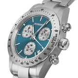 Boderry Watch Co. GOLDACE - 100M WR Titanium Mecha-Quartz Chronograph Watch | Blue, view 4
