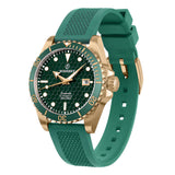 Boderry Watch Co. Green FKM Rubber Strap | Suitable for all watches with 20mm lug width, view 3
