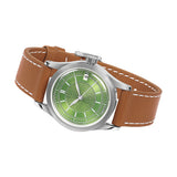 Boderry Watch Co. HOU - 80-Hour Power Reserve Vintage Automatic Watch | Avocado Green, view 5