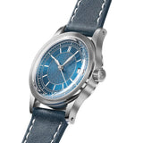 Boderry Watch Co. HOU - 80-Hour Power Reserve Vintage Automatic Watch | Blue, view 6