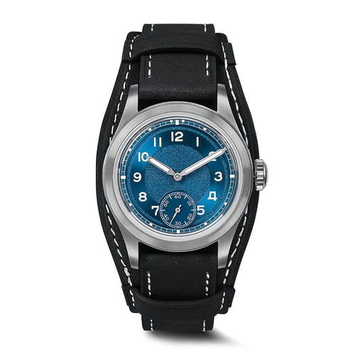 Boderry Watch Co. HOU H1 - Vintage Field Watch Automatic | Blue