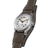 Boderry Watch Co. HOU H1 - Vintage Field Watch Automatic | White · Ivory, view 5