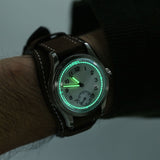 Boderry Watch Co. HOU H1 - Vintage Field Watch Automatic | White · Ivory, view 6